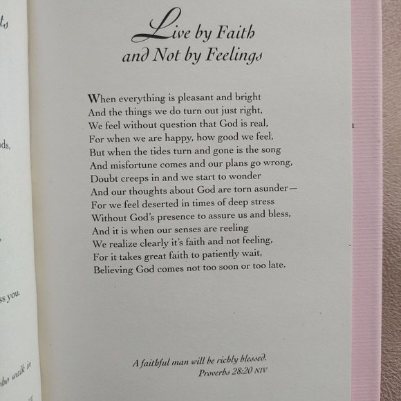 Book of Blessings Helen Steiner Rice by Virginia J Ruehlmann 1997 Vintage HC NF - Picture 15 of 16